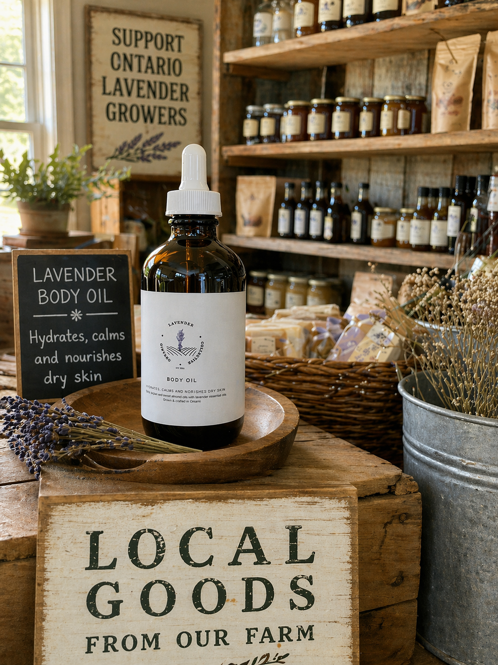 Lavender Body Oil