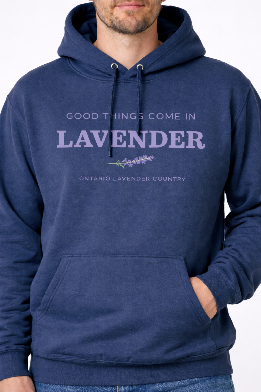 Hoodie Unisex Blue