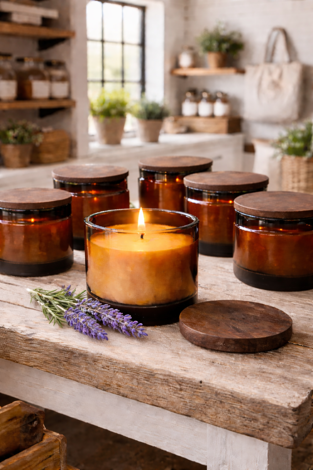 Lavender Candle