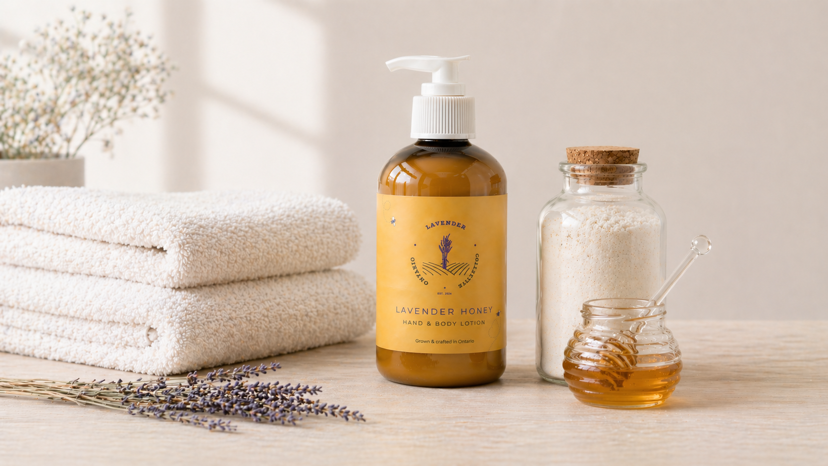 Lavender Honey Hand & Body Lotion